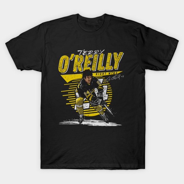 Terry O'Reilly Boston Comet T-Shirt by lavonneroberson